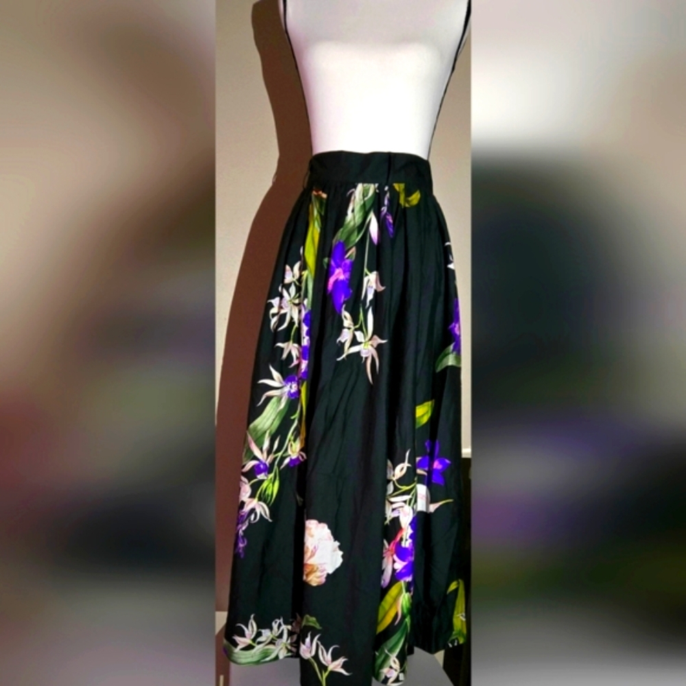 🚚Maeve by Anthropologie Floral Maxi Skirt